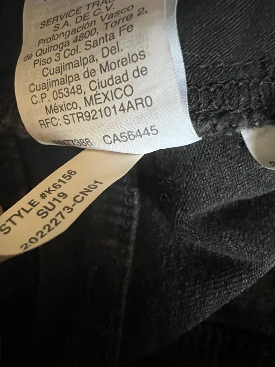 Madewell High Rise Denim Black Shorts Size 27 - Picture 10 of 12